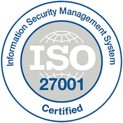 ISO 27001 certified